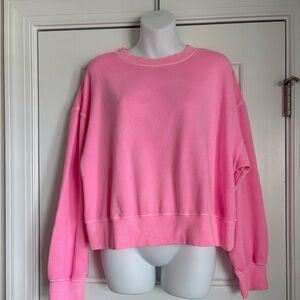 Old Navy Pink Crewneck Sweatshirt